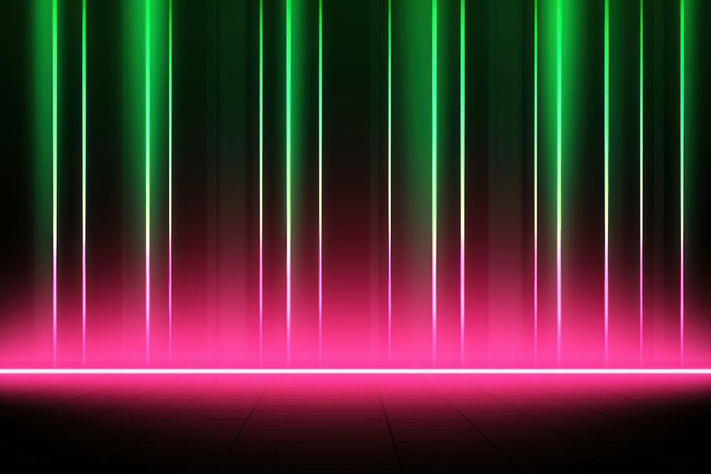 Light pink and green neon backgrounds futuristic abstract. AI generated Image by rawpixel.