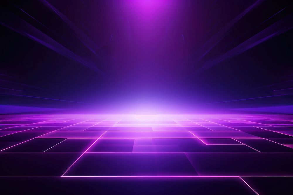 Purple geomatric neon light backgrounds abstract. AI generated Image by rawpixel.