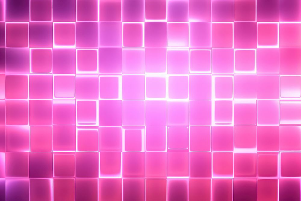 Pink grid pattern neon light backgrounds abstract. AI generated Image by rawpixel.