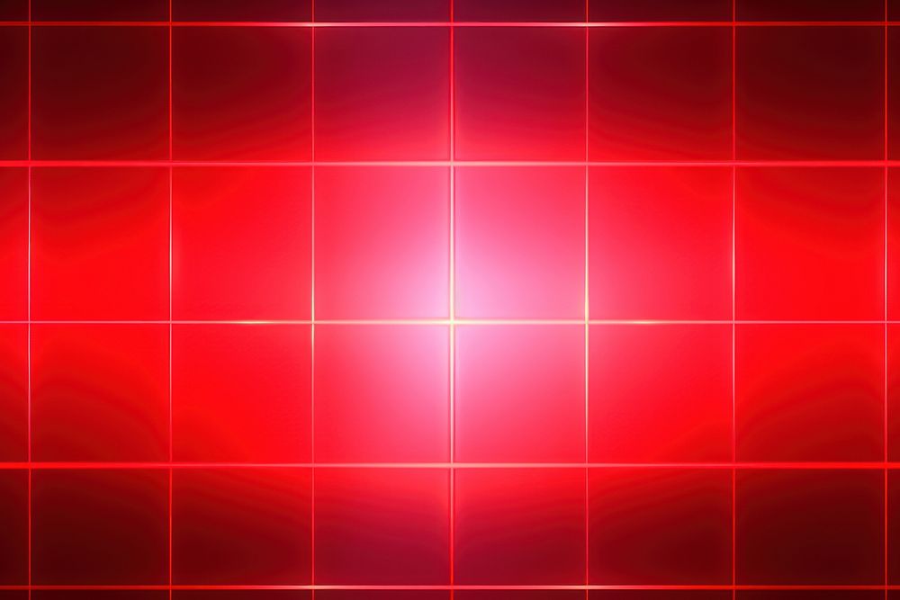 Red grid pattern neon light backgrounds abstract. AI generated Image by rawpixel.