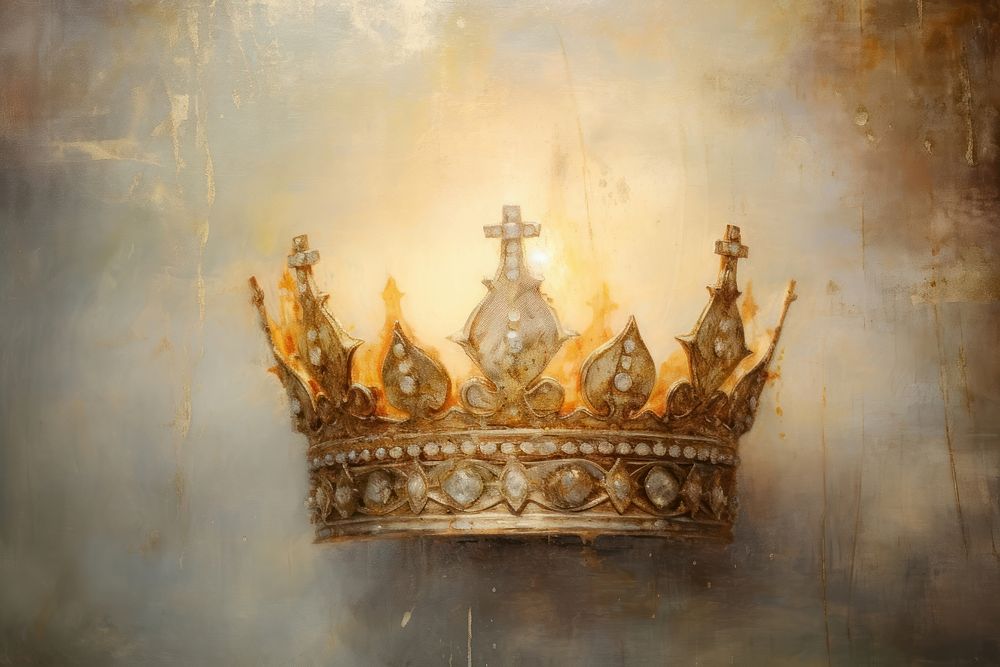 Crown backgrounds painting old. 