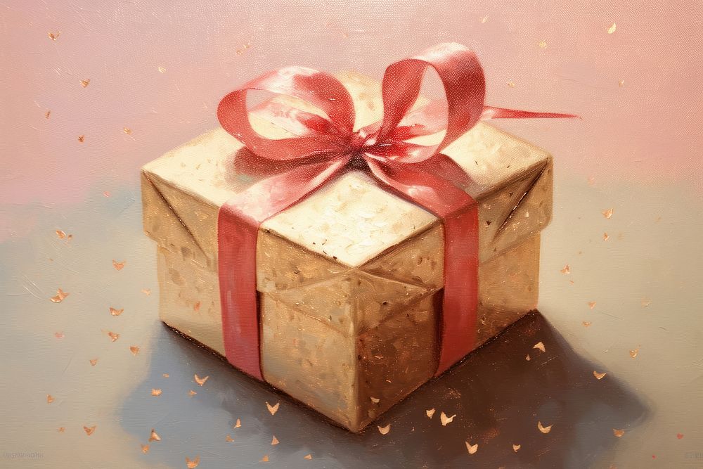 Valentine gift box celebration anniversary decoration. AI generated Image by rawpixel.