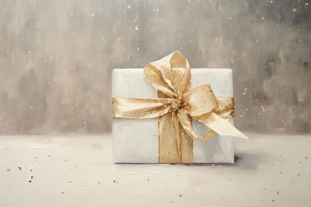 White gift box celebration decoration christmas. AI generated Image by rawpixel.