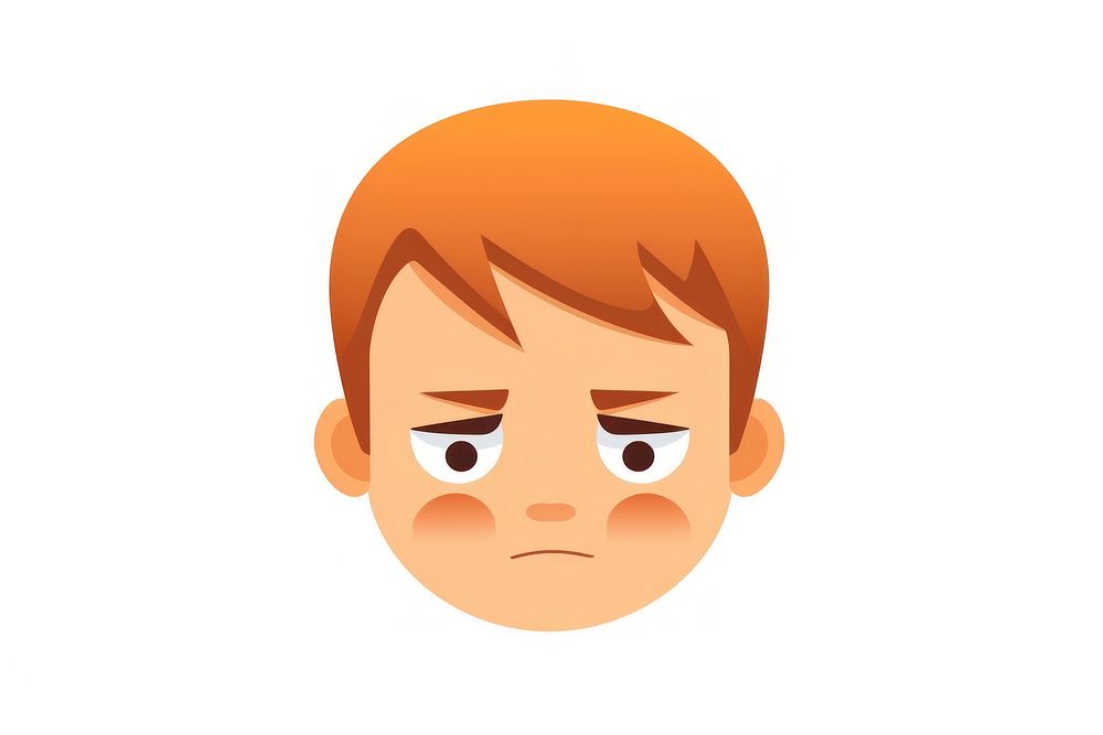 Boy Emoji portrait face representation. AI generated Image by rawpixel.