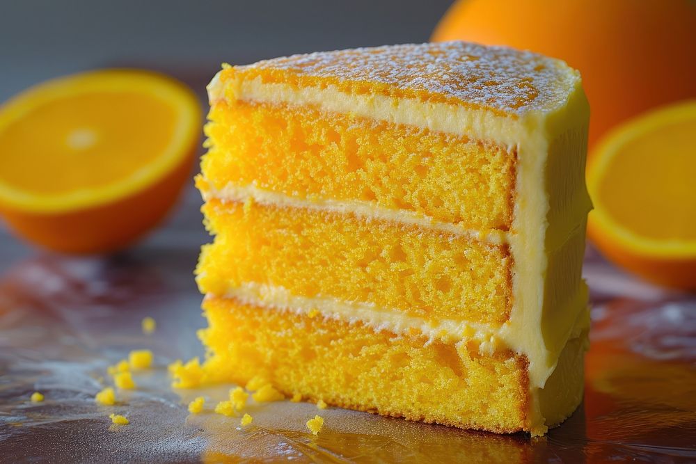 Orange cake dessert fruit food.