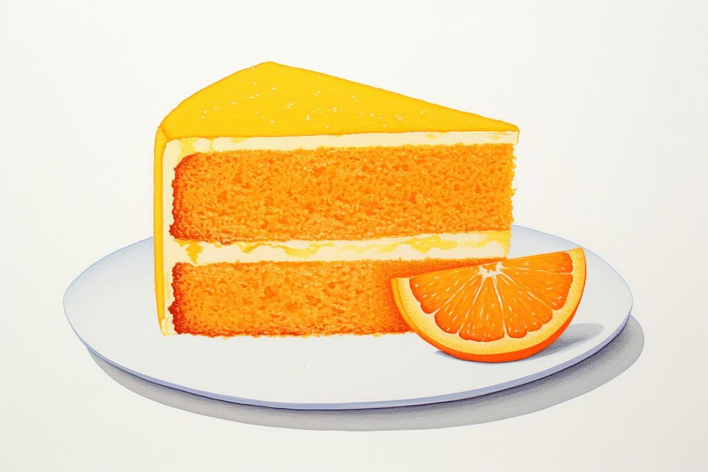 Orange cake grapefruit dessert orange.