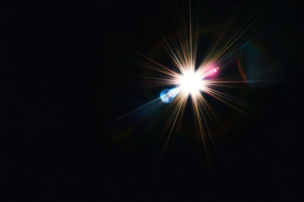 Transparent lens flare sunlight reflections lighting backgrounds astronomy.