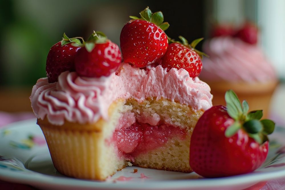 Strawberry Cupcake Dish Dessert Fruit Free Photo Rawpixel Strawberry Cupcake Dish Dessert Fruit Free Photo Rawpixel