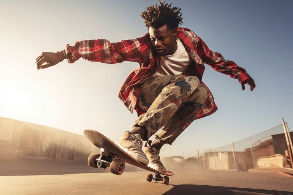 African men hiphop skateboard footwear skateboarding.