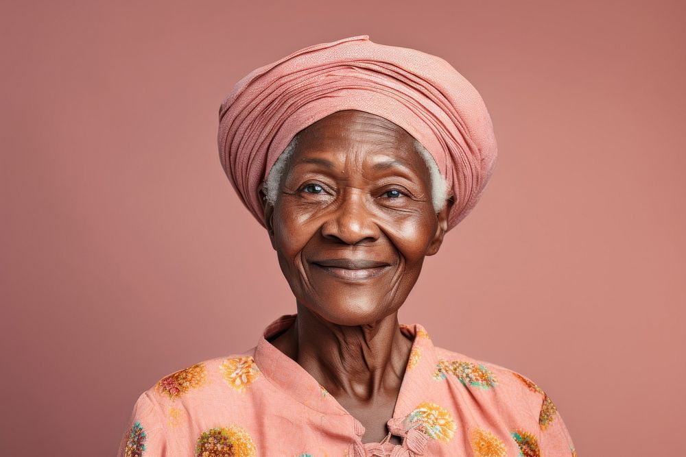 Afican Grandmother suprised face portrait photography adult.