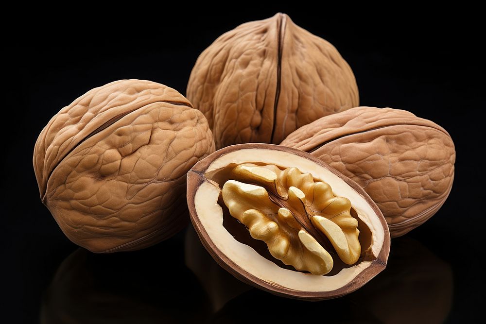 Ripe nuts plant food ingredient.