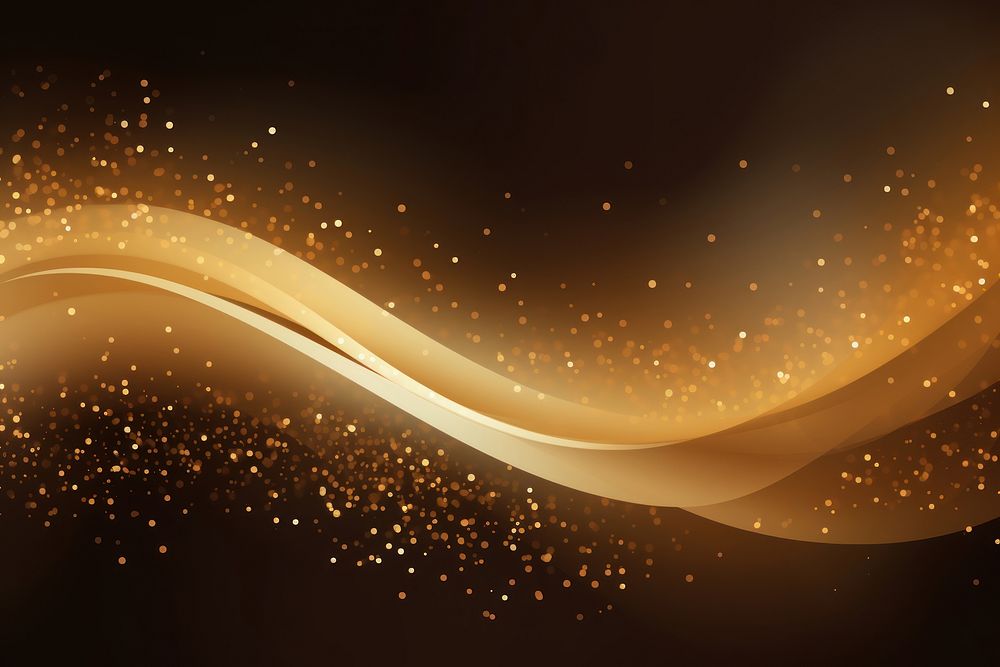 Gold gradient backgrounds light night. AI generated Image by rawpixel.