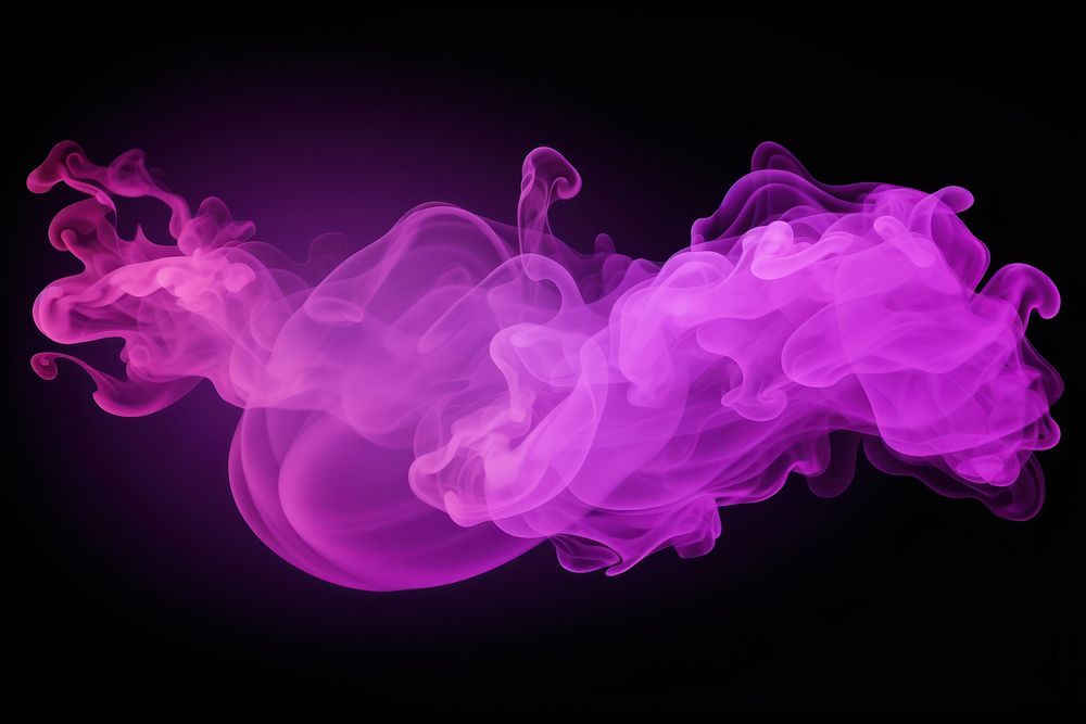  Purple and pink backgrounds smoke black background. AI generated Image by rawpixel.