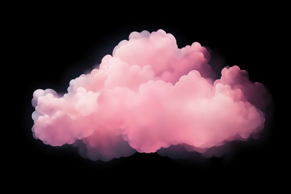  Pink pastel cloud nature smoke. AI generated Image by rawpixel.