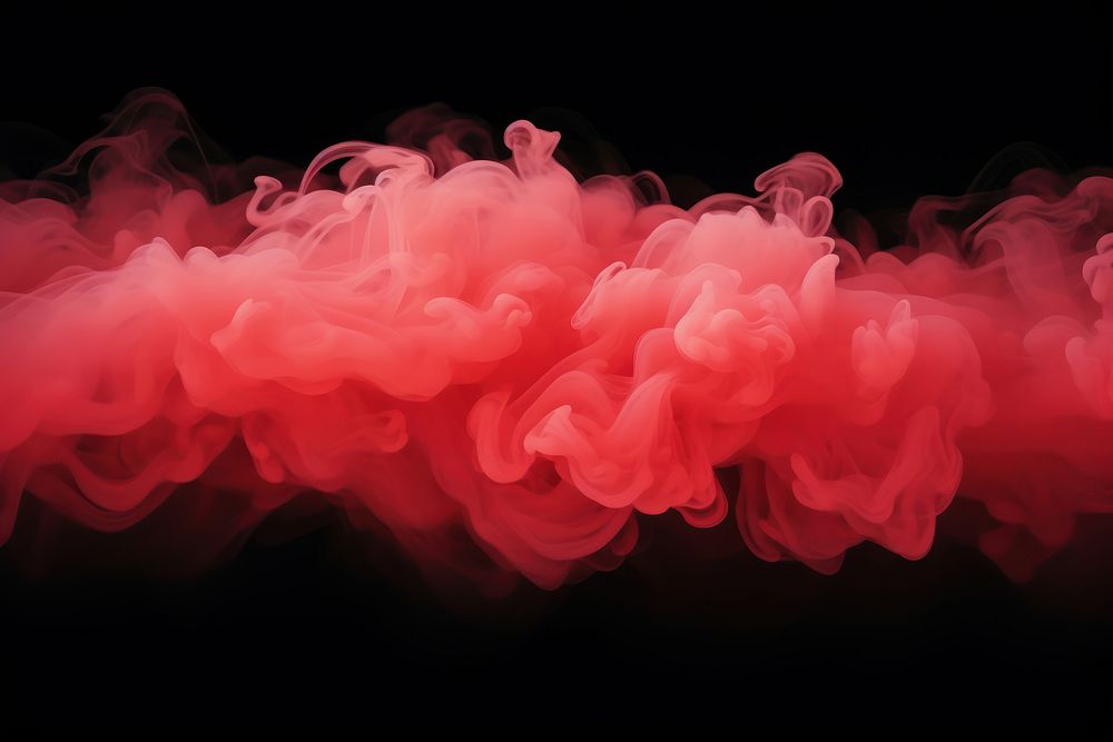  Red pastel backgrounds smoke black background. AI generated Image by rawpixel.