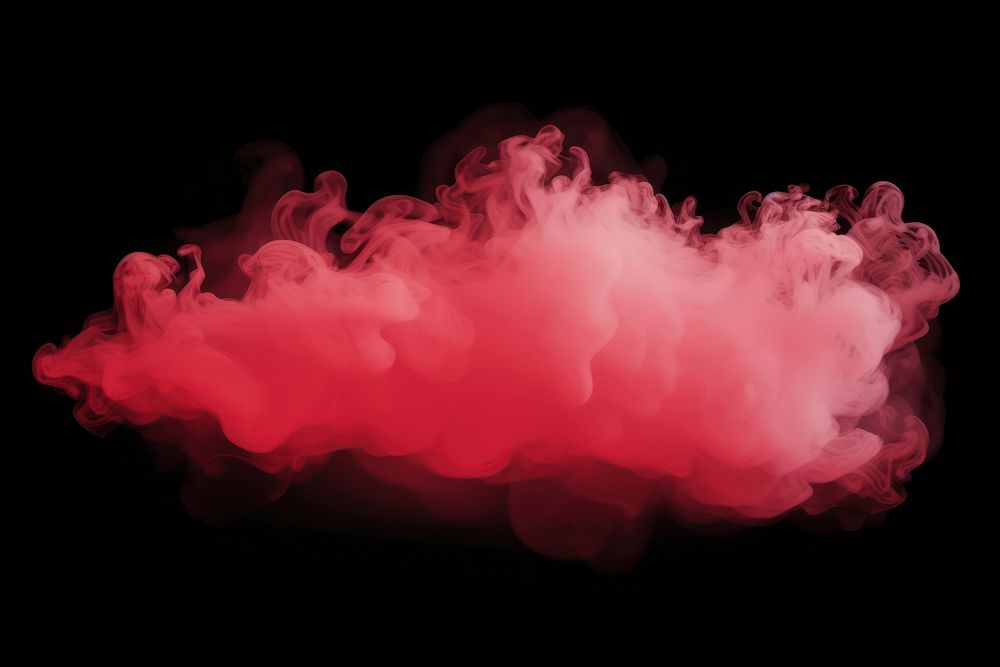  Red pastel backgrounds smoke cloud. AI generated Image by rawpixel.