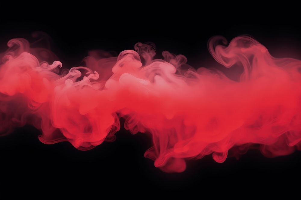  Red pastel backgrounds smoke black background. AI generated Image by rawpixel.