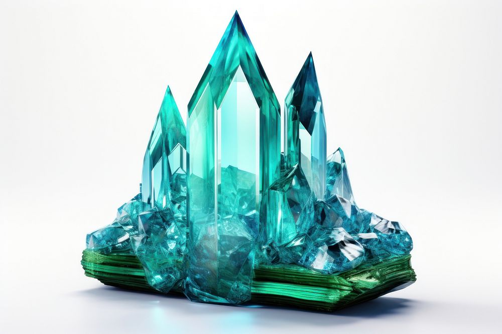 Book gemstone crystal mineral.