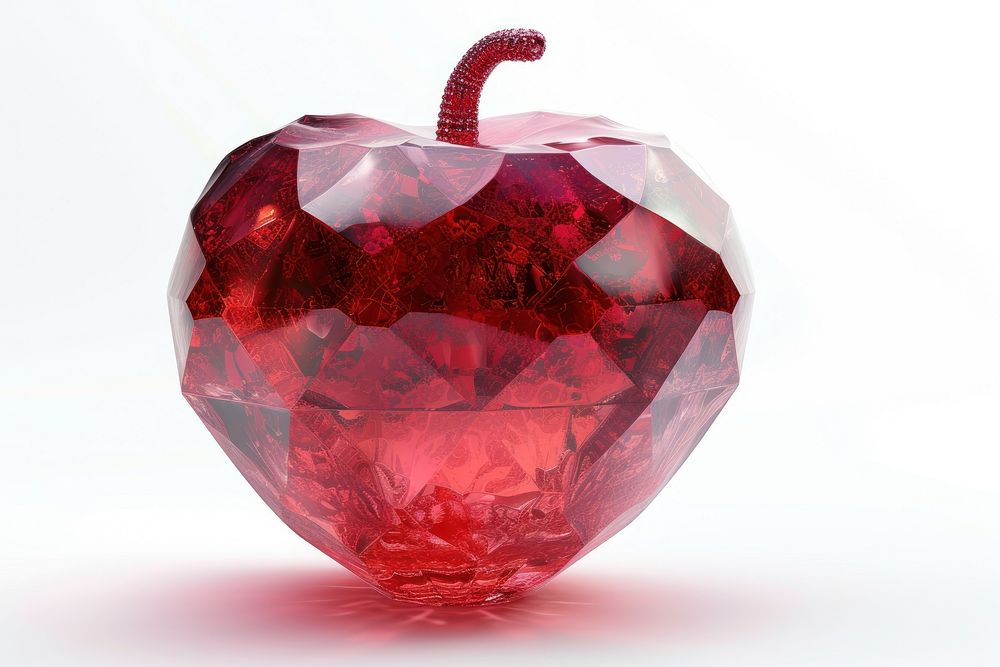 Cherry fruit gemstone apple.