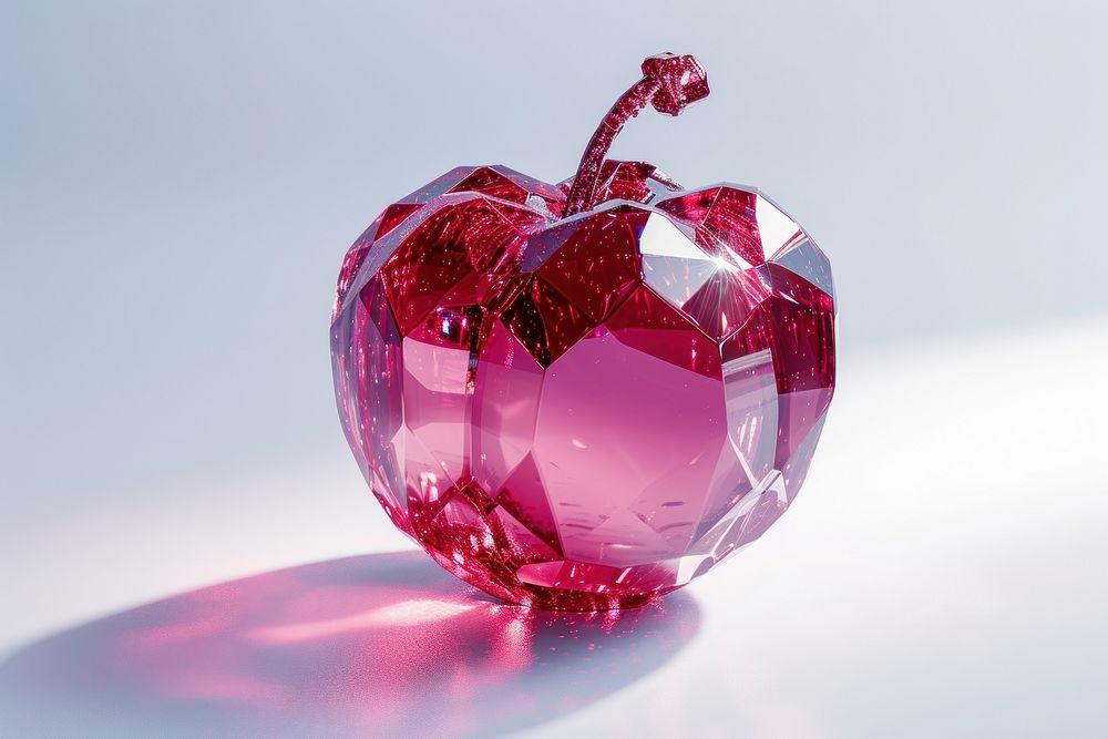Cherry gemstone jewelry crystal.
