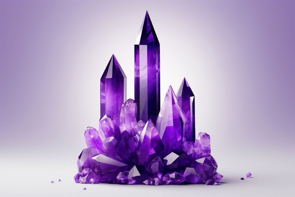 Crystal lavender gemstone amethyst jewelry purple.