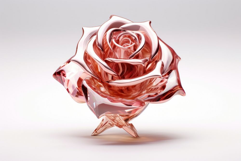 Rose flower plant shape.