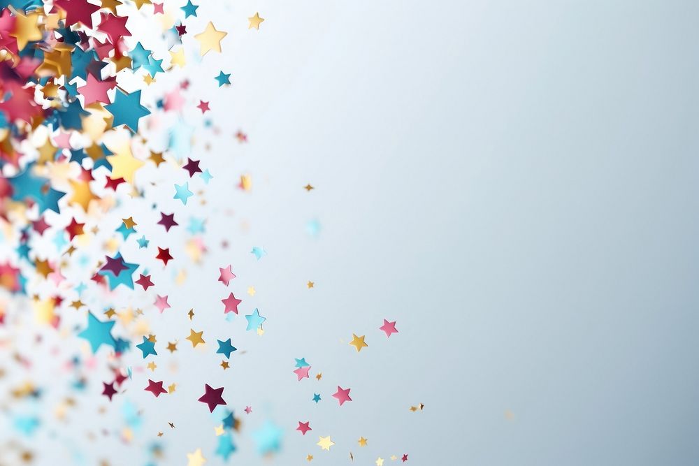 Confetti backgrounds celebration copy space. AI generated Image by rawpixel.
