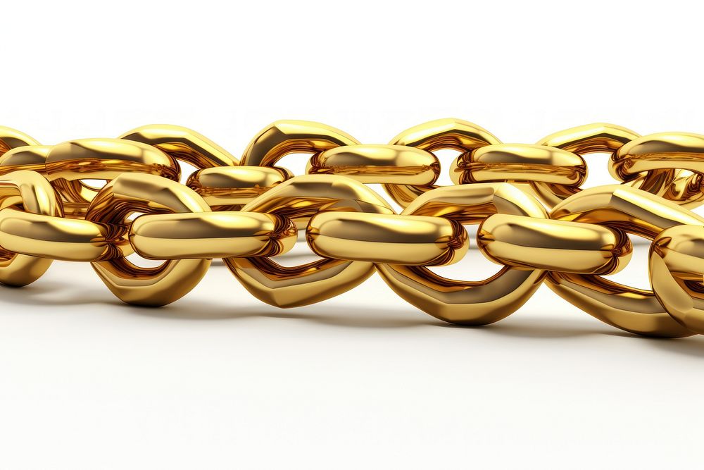 Chain gold bracelet jewelry.