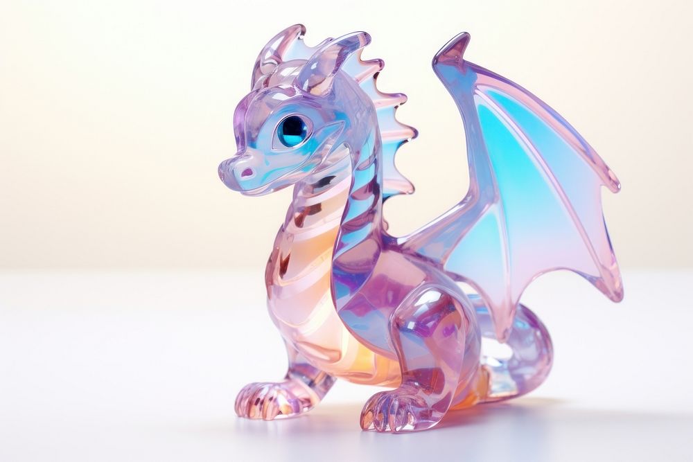 Dragon dragon figurine representation.