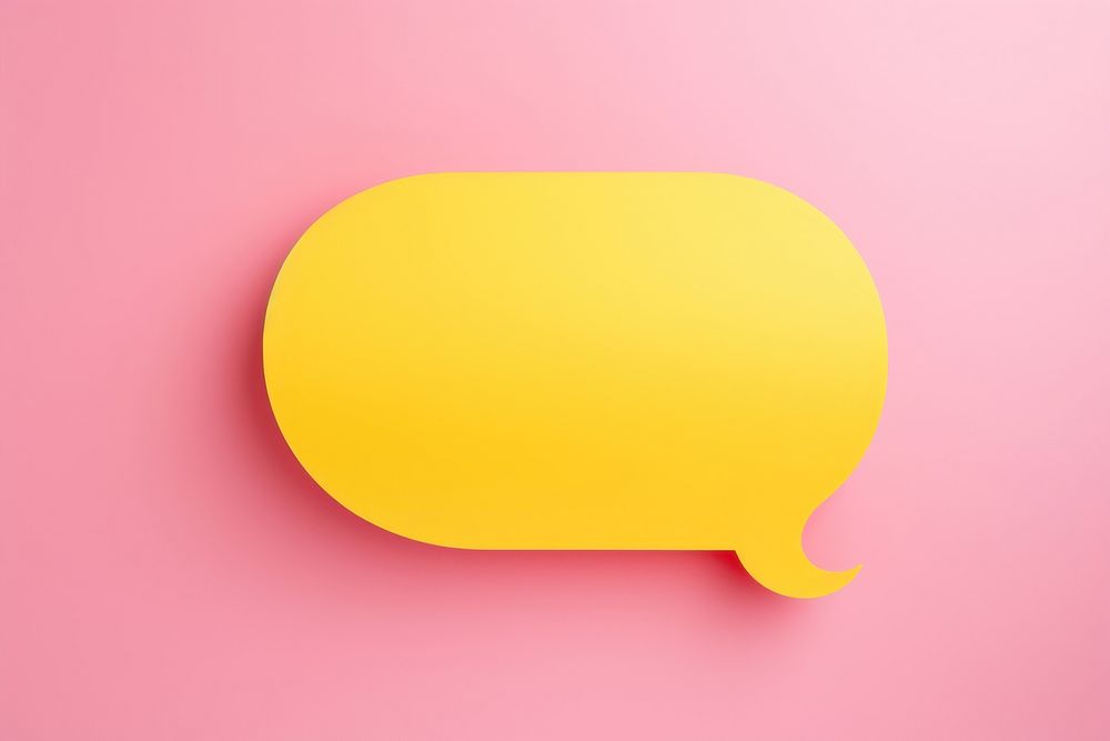 Speech bubble text copy space balloon. AI generated Image by rawpixel.