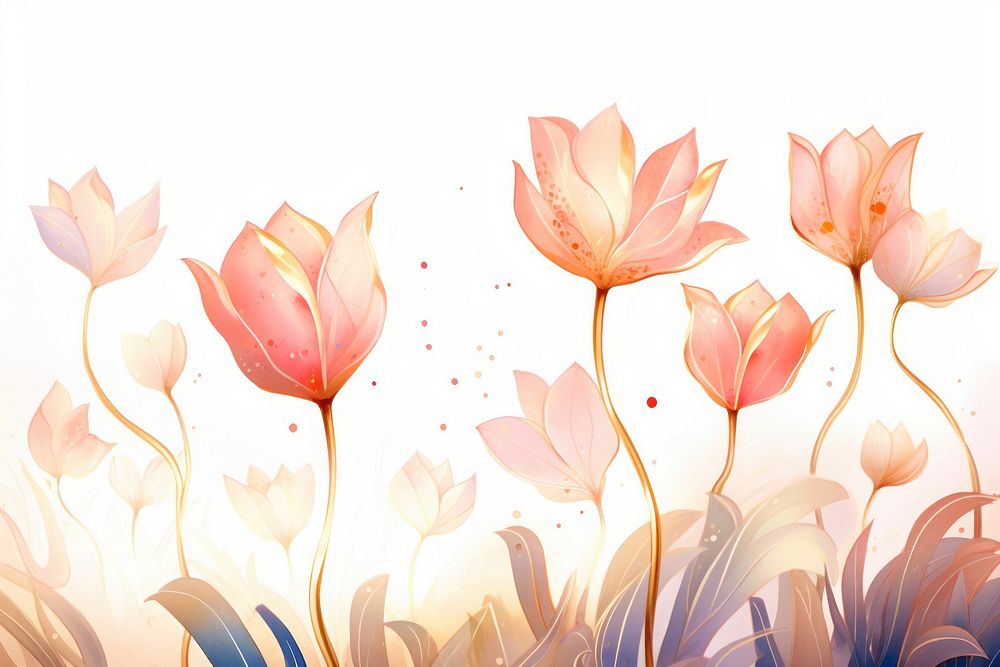 Chinese tulip backgrounds flower petal.