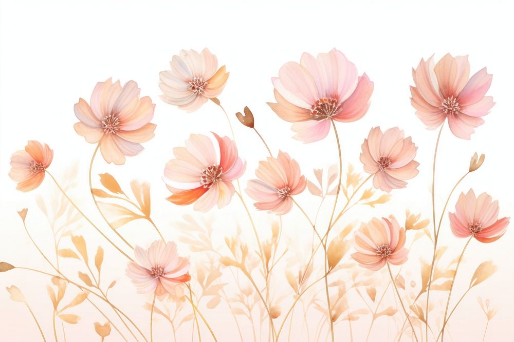 Chinese daisy backgrounds pattern flower.