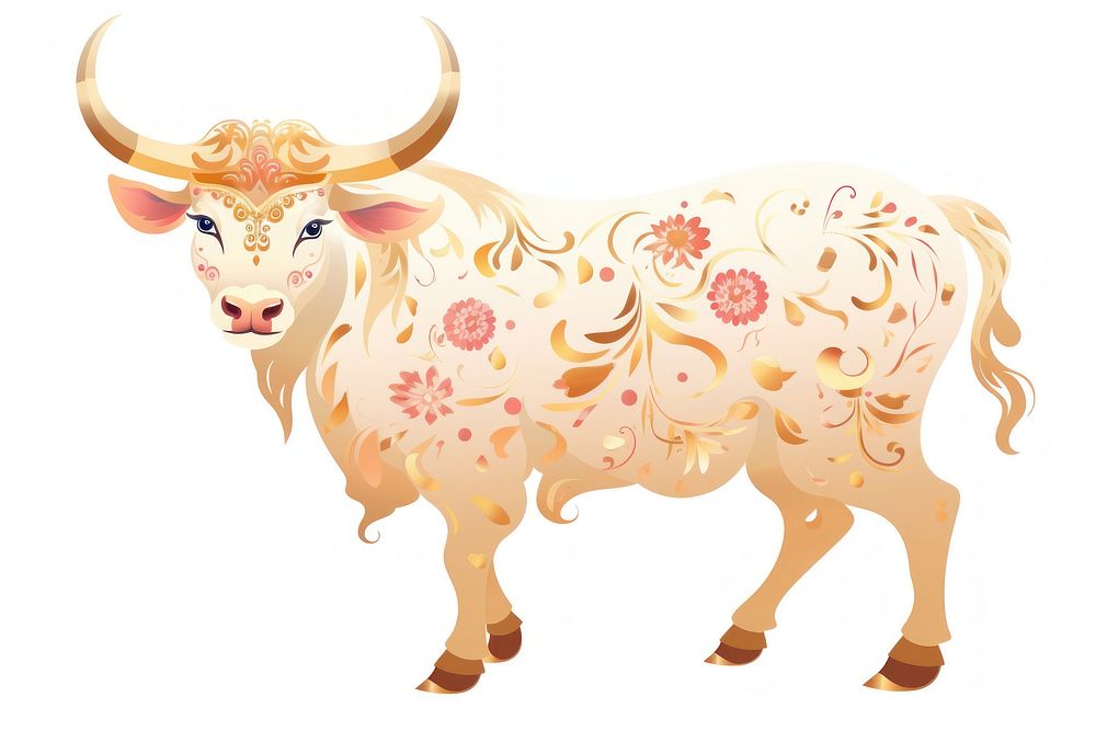 Chinese ox livestock cattle mammal.