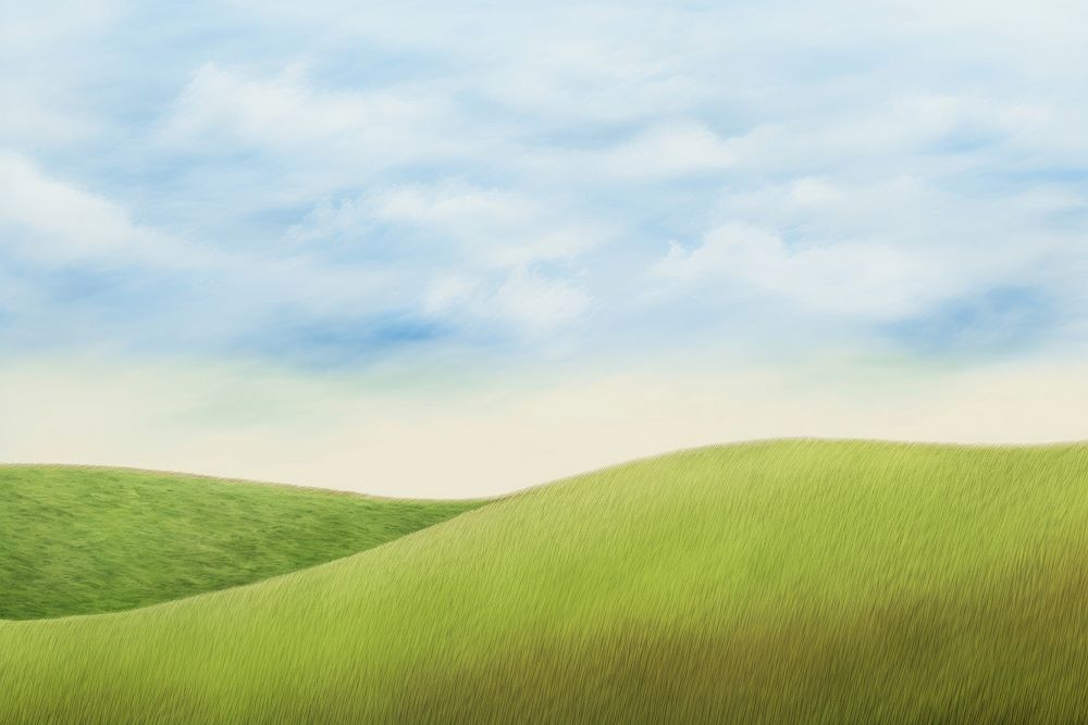  Grassland landscape backgrounds outdoors. AI generated Image by rawpixel.