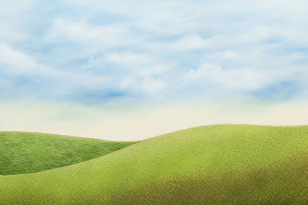 Grassland landscape backgrounds outdoors. AI | Premium Photo ...