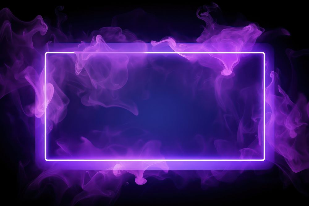 Neon purple toxic smoke light backgrounds darkness.