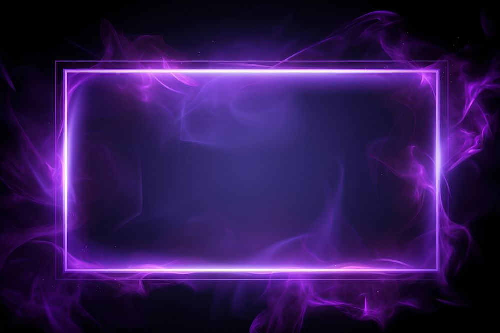 Neon purple toxic smoke light backgrounds darkness.