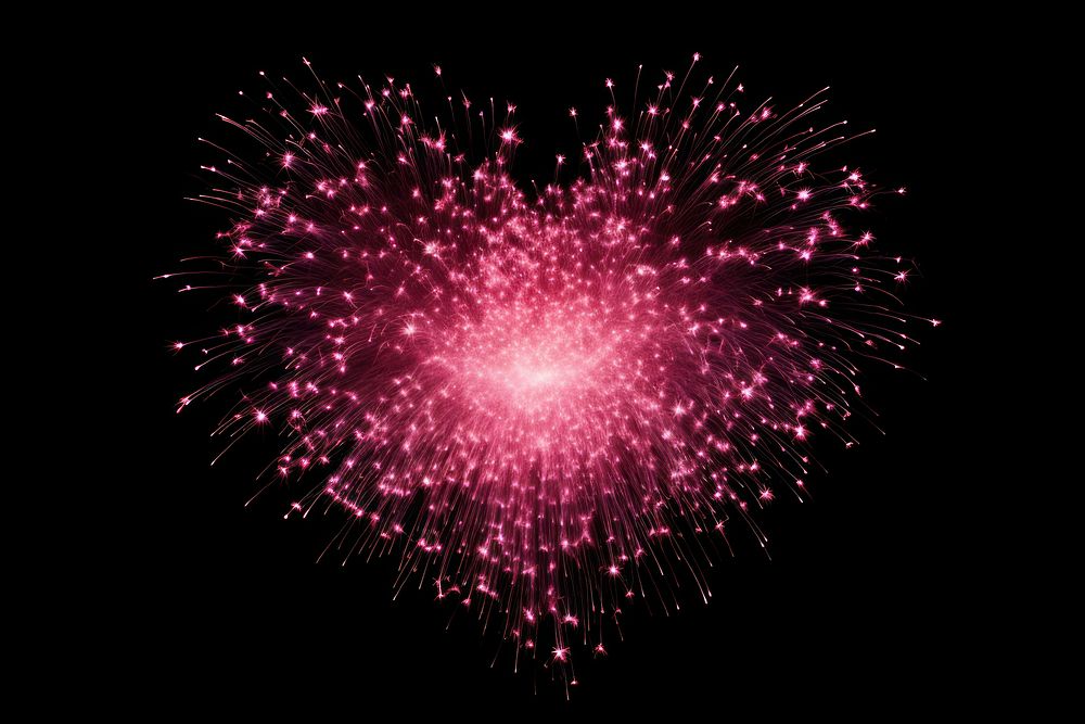 Fireworks outdoors sparks shape. AI generated Image by rawpixel.