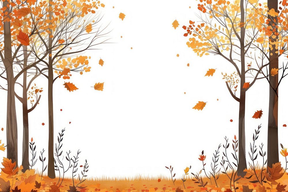 Autumn forest autumn backgrounds outdoors.
