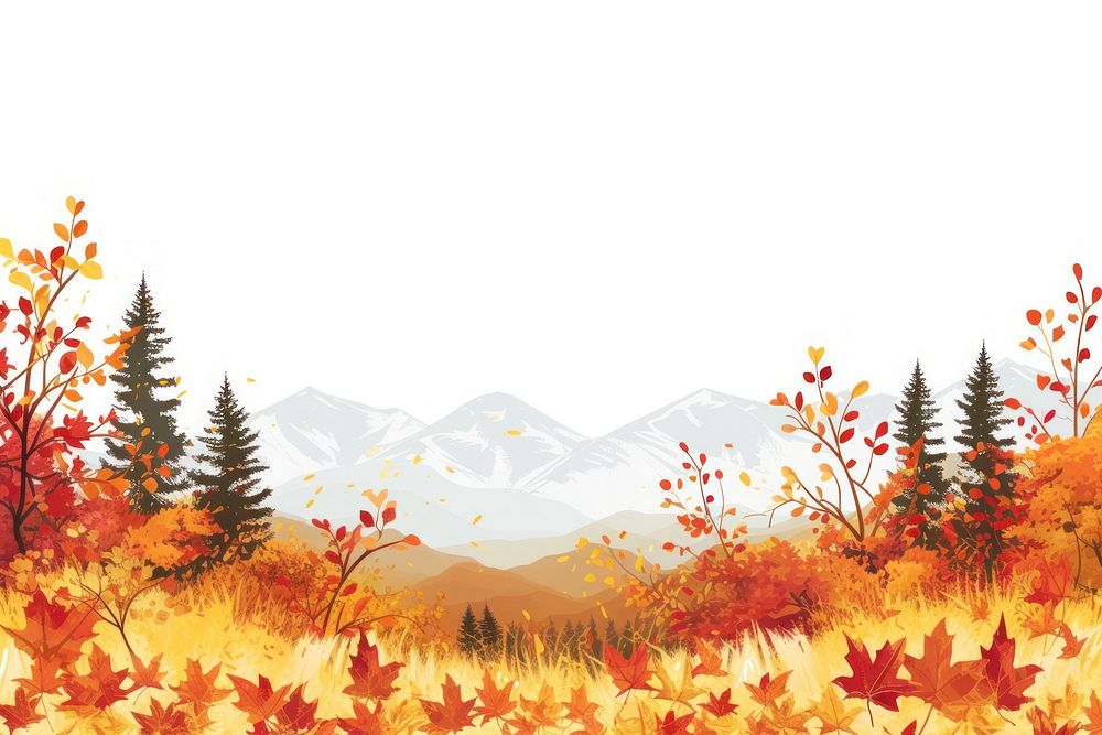 Autumn in the mountains backgrounds landscape outdoors.