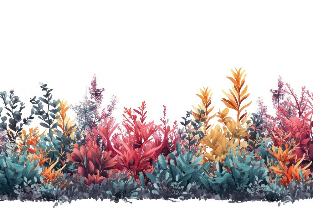 Colorful bushes outdoors nature plant.