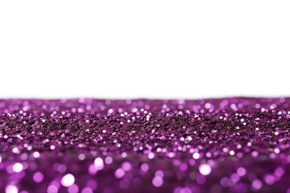 Dark purple color shiny glitter floor backgrounds line white background.