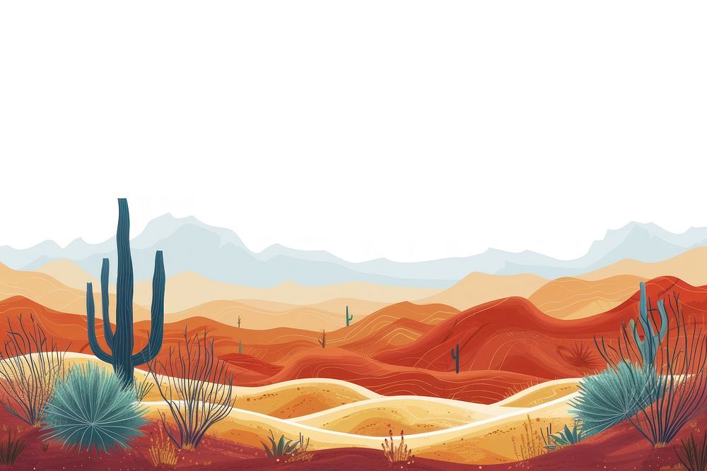 Desert hills backgrounds landscape outdoors.