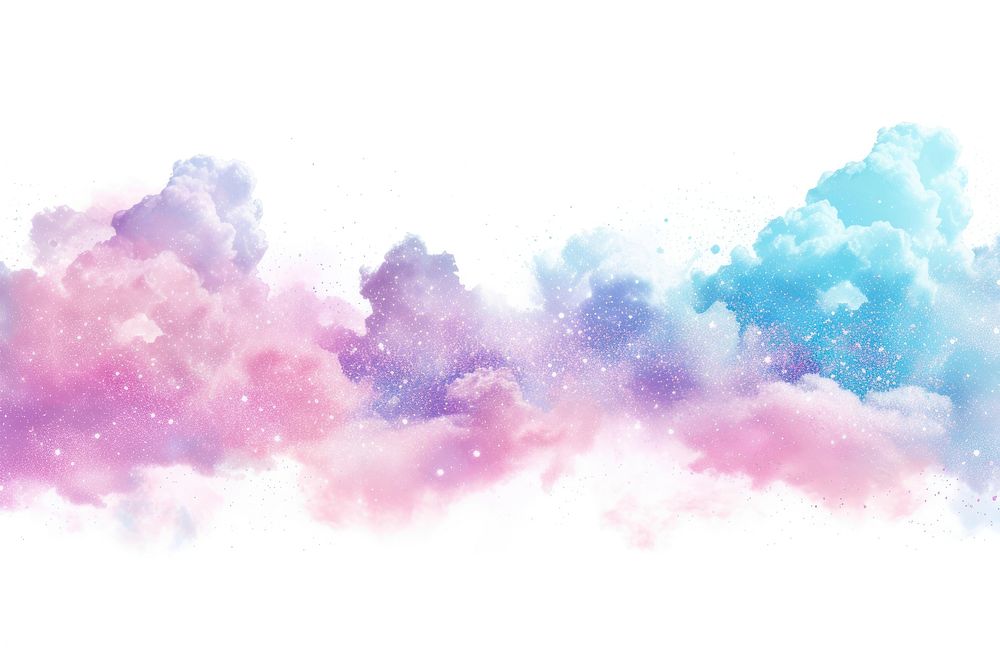 Glitter pastel clouds backgrounds outdoors nature.