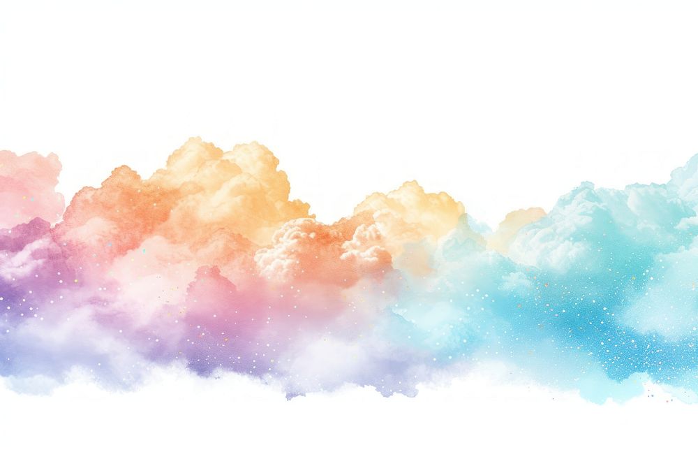 Glitter pastel clouds backgrounds outdoors nature.