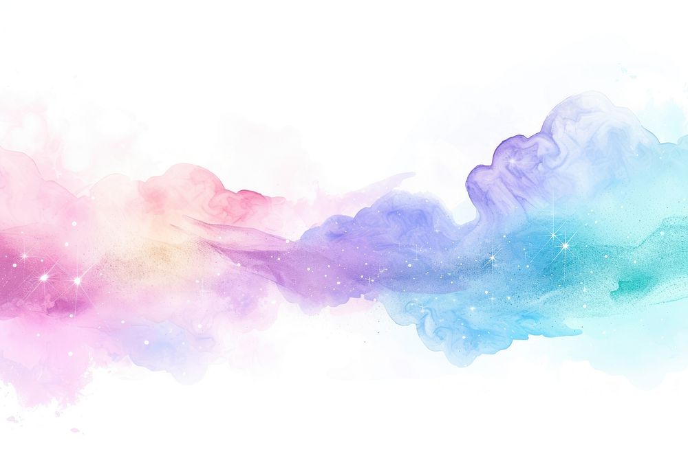 Pastel sparkle clouds backgrounds white background creativity.