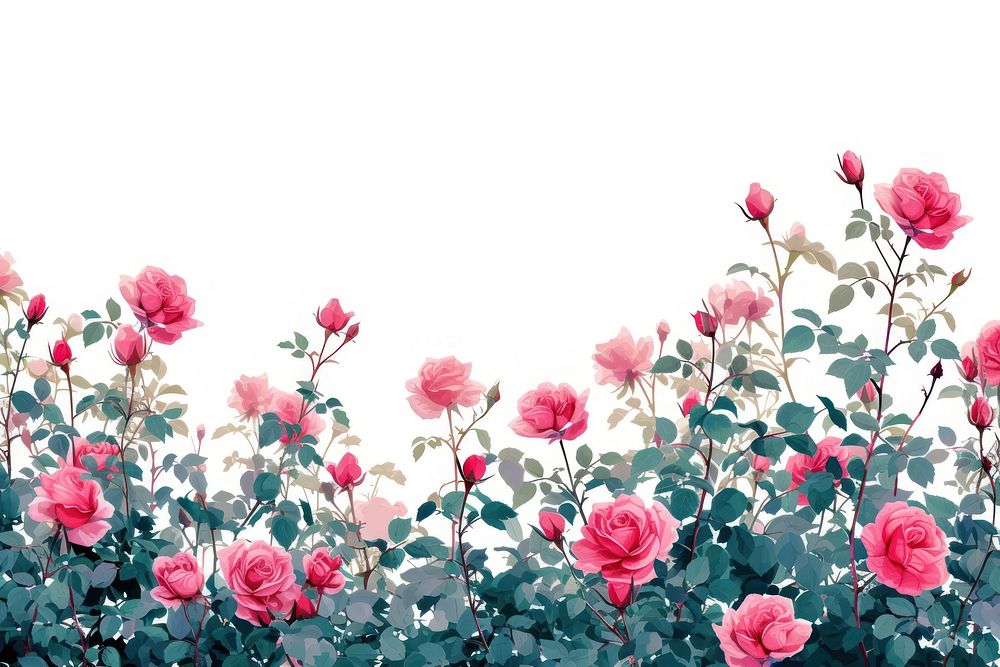 Rose bushes backgrounds outdoors blossom.