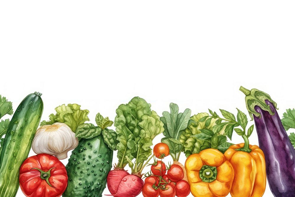 Vegetables vegetable food white background.