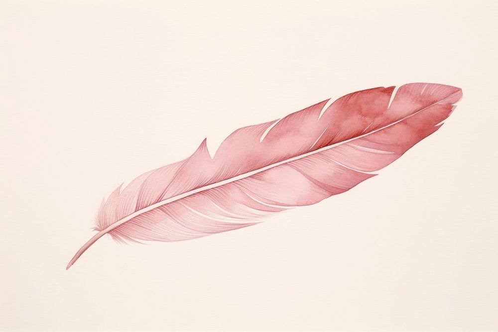 Abstract feather paper leaf art lightweight.