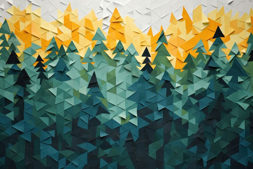  Forest art backgrounds abstract. AI generated Image by rawpixel.
